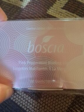 boscia Pink Peppermint Blotting Linens - Light Pink